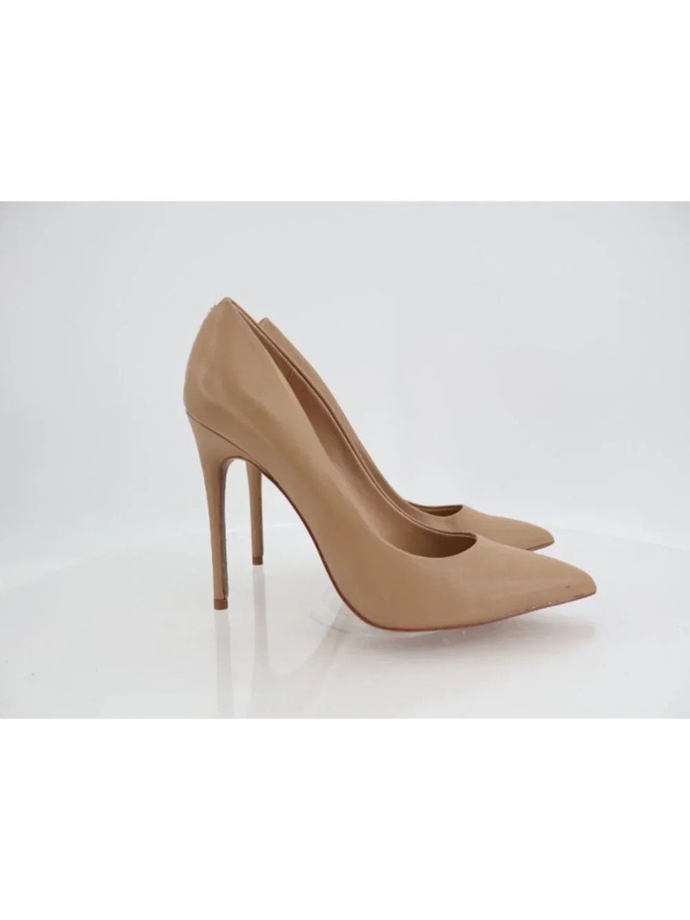 Sam Edelman Womens Danna Pumps Heels Size 9 Beige Leather Stilettos Pointed